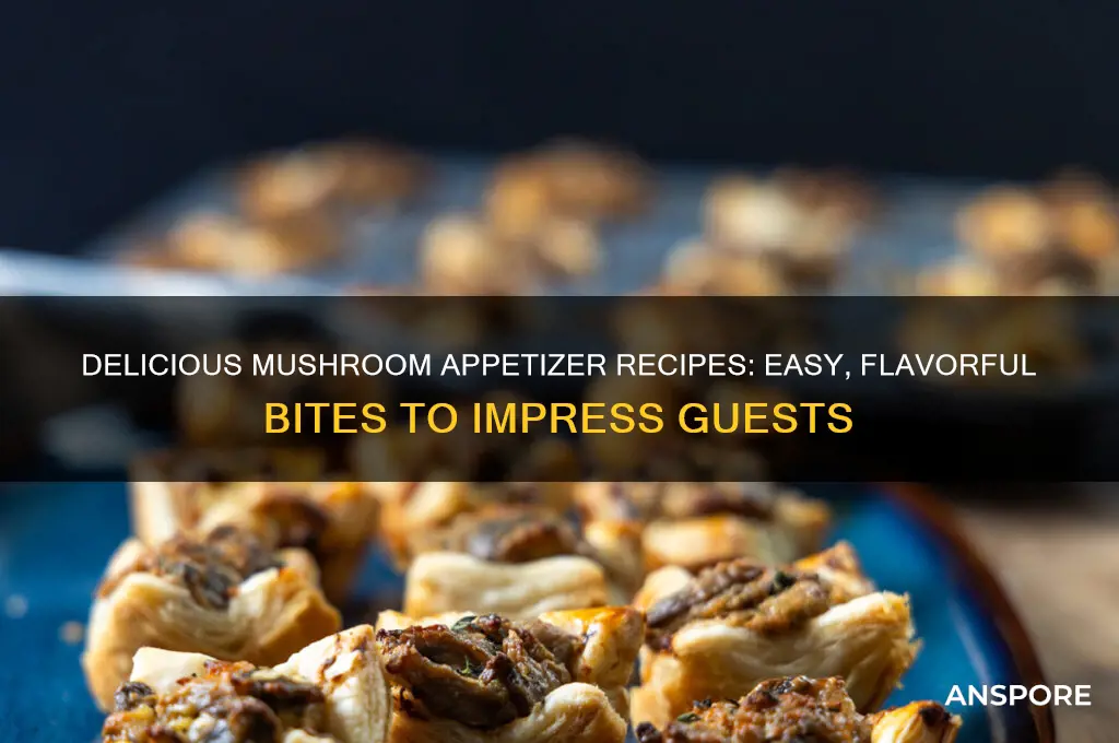 how to make mushroom appetizer