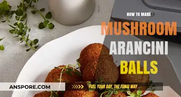 Crispy Mushroom Arancini: Easy Recipe for Savory Italian Rice Balls