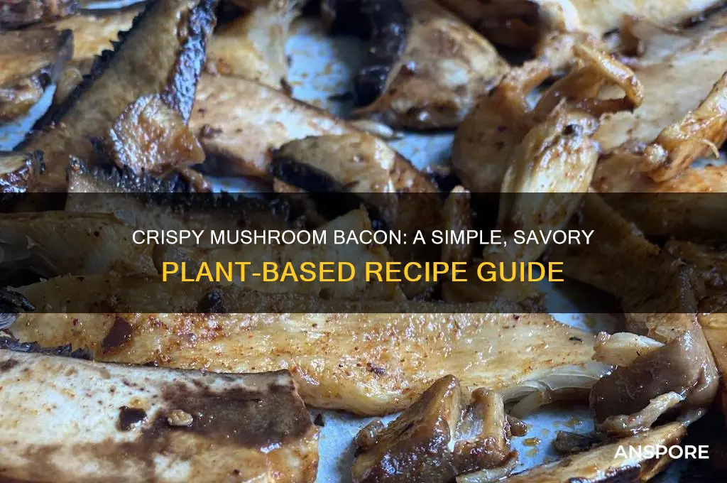 how to make mushroom bacon