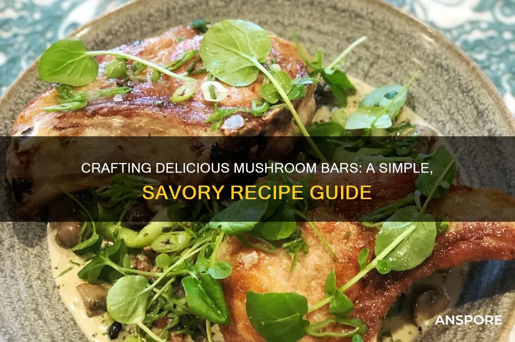 how to make mushroom bars