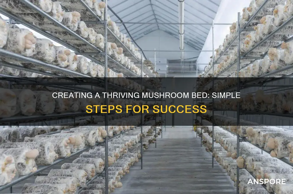 how to make mushroom bed