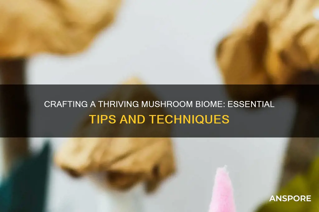 how to make mushroom biome