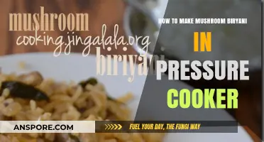 Quick & Easy Pressure Cooker Mushroom Biryani Recipe Guide