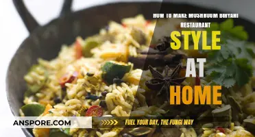 Mastering Mushroom Biryani: Restaurant-Style Recipe for Home Cooks