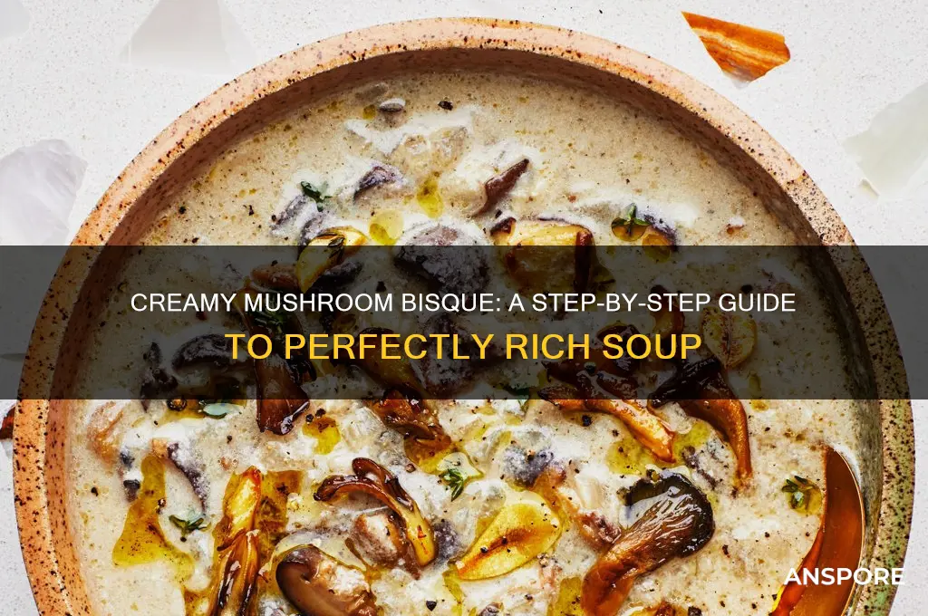 how to make mushroom bisque