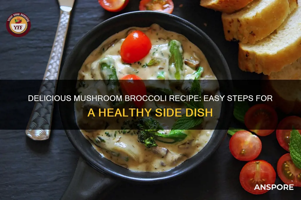 how to make mushroom broccoli