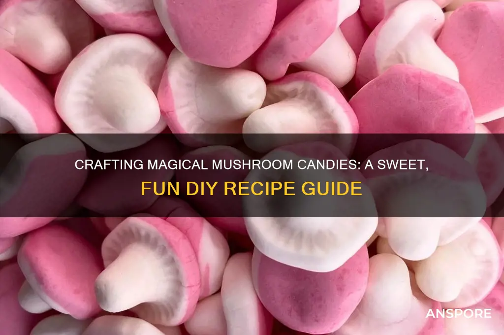 how to make mushroom candies