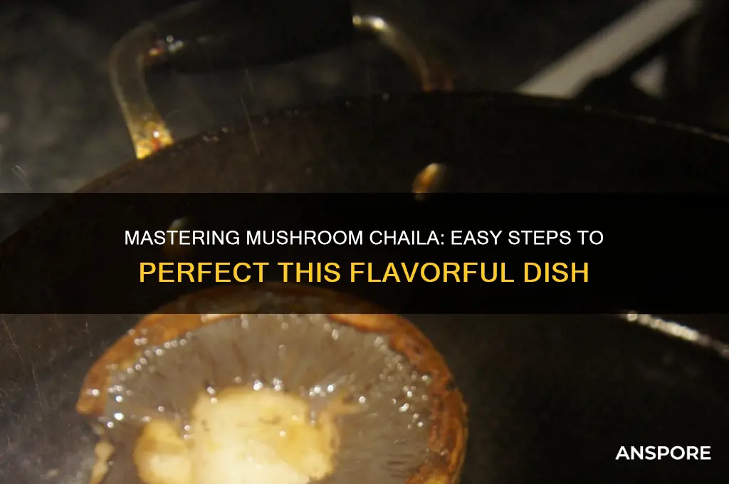 how to make mushroom chaila