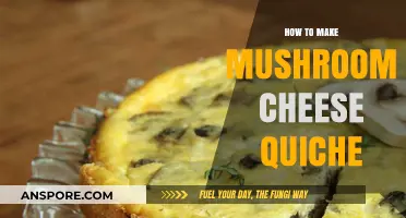 Savory Mushroom Cheese Quiche: Easy Recipe for Perfect Brunch Delight