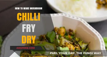 Spicy Mushroom Chilli Fry: Quick, Easy, Dry Recipe Guide