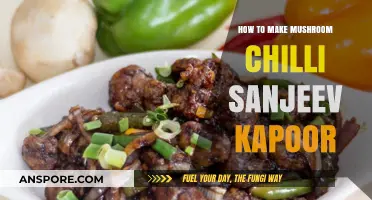 Spicy Mushroom Chilli Recipe: Sanjeev Kapoor's Easy Cooking Guide