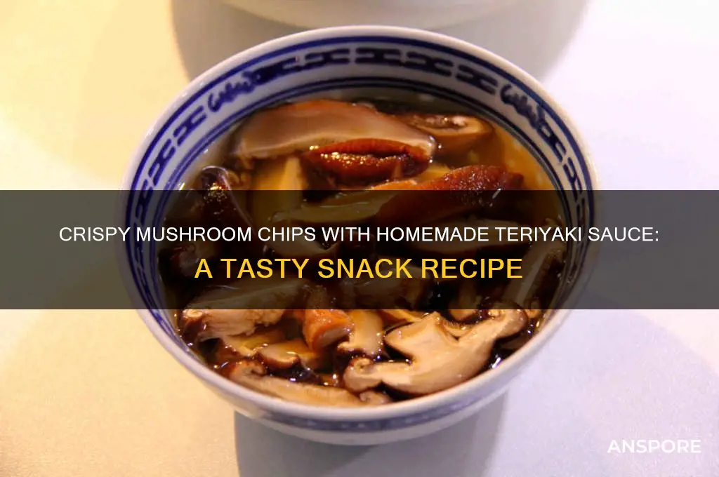 how to make mushroom chips with teriyaki sauce