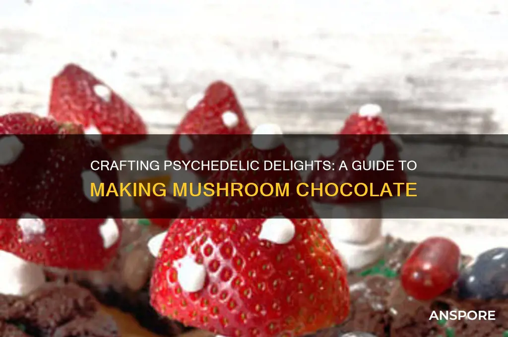 how to make mushroom choclate