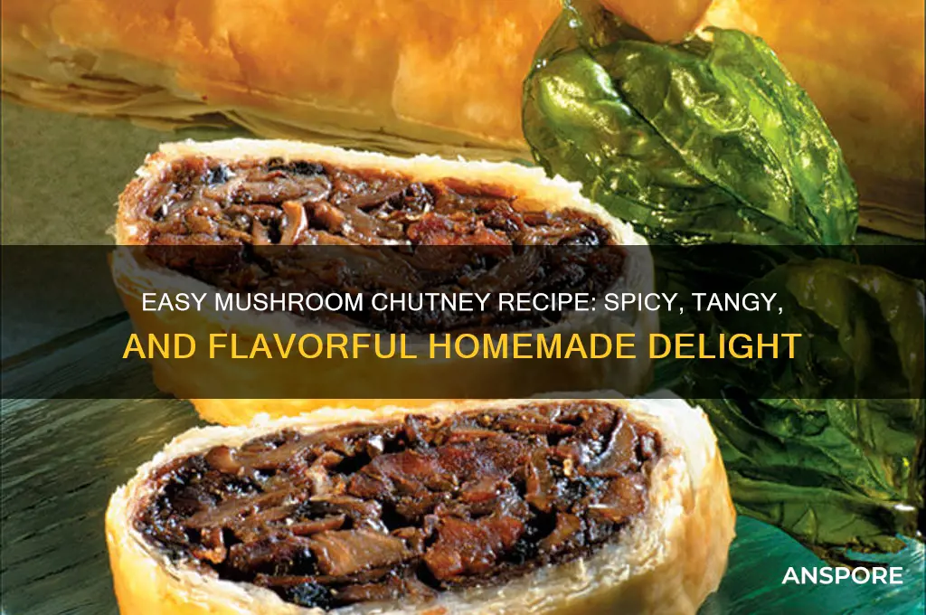 how to make mushroom chutney