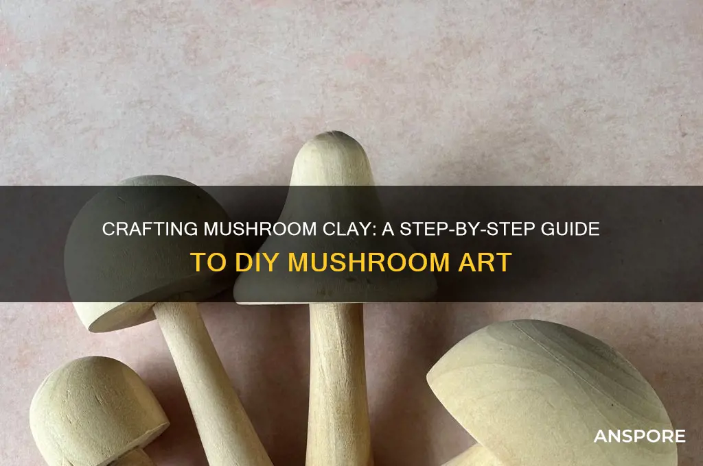 how to make mushroom clay