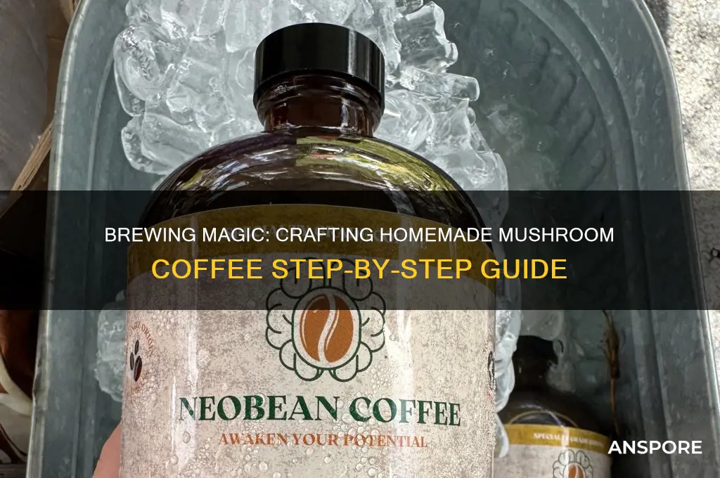 how to make mushroom coffee from scratch