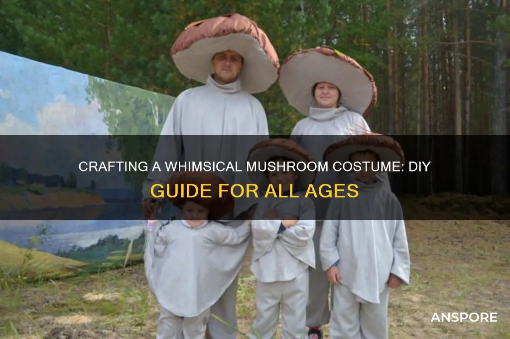 how to make mushroom costume
