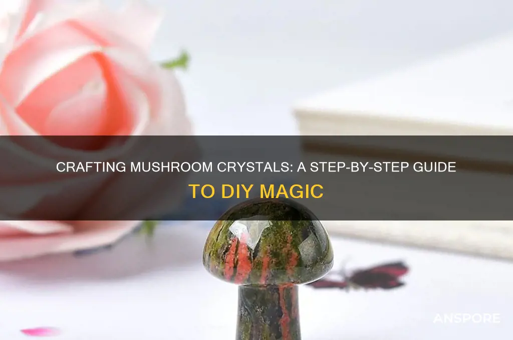 how to make mushroom crystals