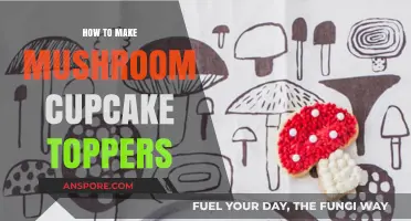 Crafting Whimsical Mushroom Cupcake Toppers: A Step-by-Step Guide