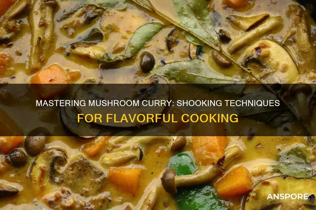 how to make mushroom curry cooking shooking