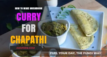 Delicious Mushroom Curry Recipe: Perfect Pairing for Soft Chapathi