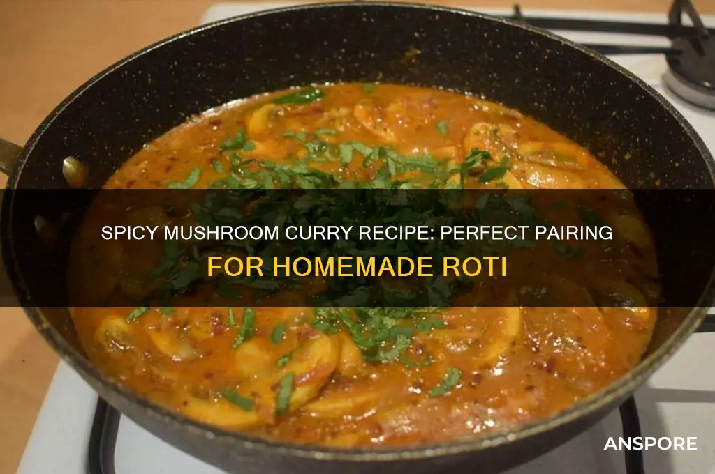 how to make mushroom curry for roti
