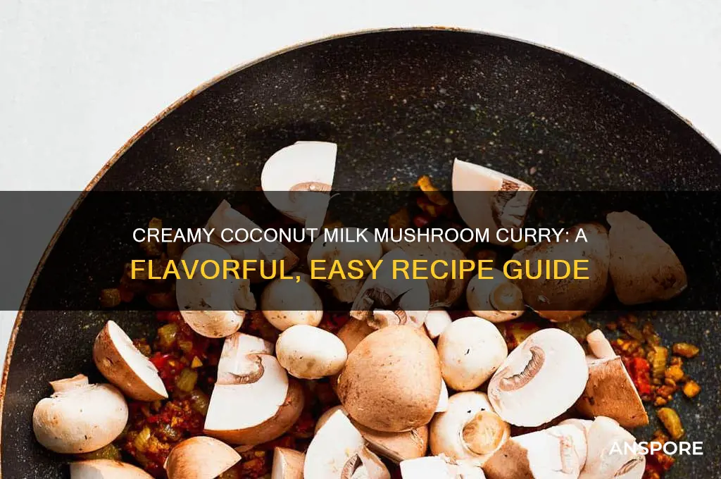how to make mushroom curry with coconut milk