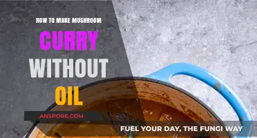 Healthy Mushroom Curry Recipe: Oil-Free, Flavorful, and Easy to Make