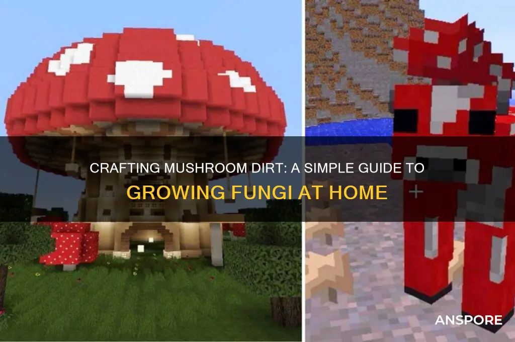 how to make mushroom dirt