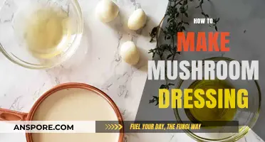 Crafting Creamy Mushroom Dressing: A Savory Salad Topping Guide
