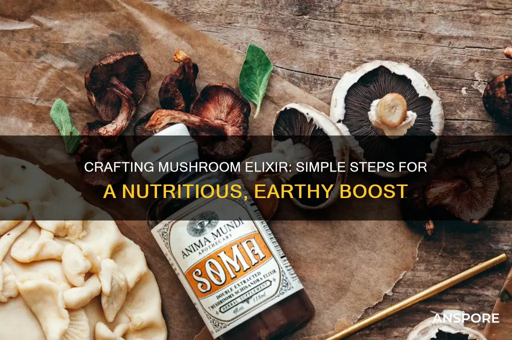 how to make mushroom elixir