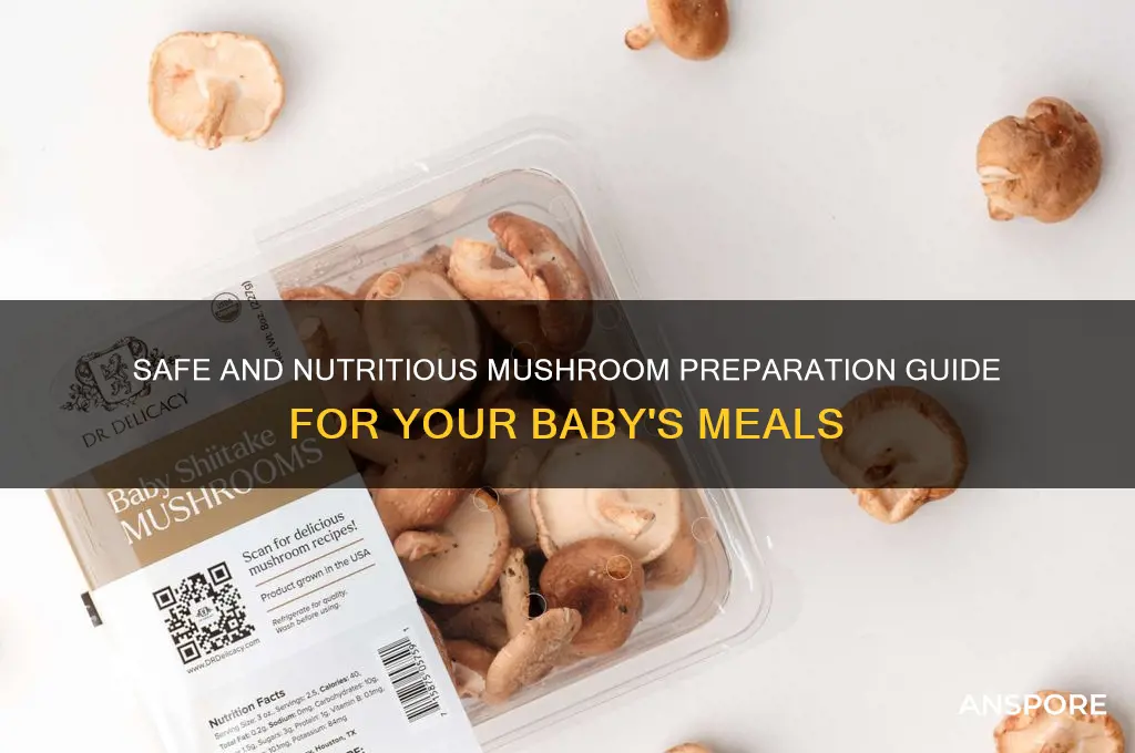 how to make mushroom for baby