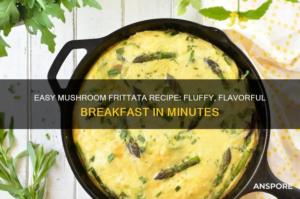 how to make mushroom frittata
