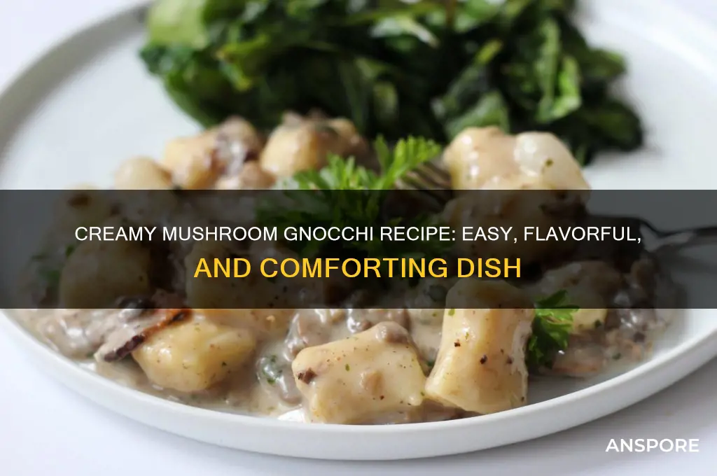 how to make mushroom gnocchi
