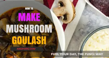Hearty Mushroom Goulash: Easy Steps to a Flavorful Vegetarian Delight