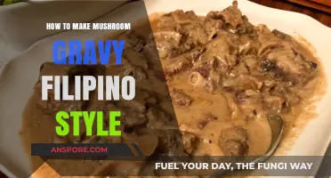 Filipino-Style Mushroom Gravy: A Savory, Creamy Recipe Guide