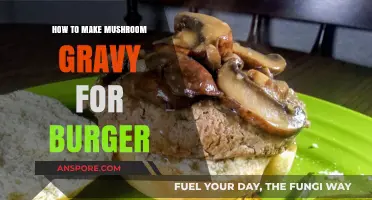 Savory Mushroom Gravy Recipe: Elevate Your Burger with Homemade Sauce