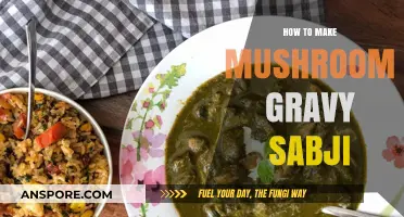 Delicious Mushroom Gravy Sabji Recipe: Easy Step-by-Step Guide