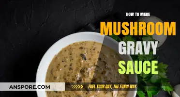Rich and Creamy Mushroom Gravy Sauce: A Step-by-Step Guide