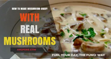 Rich and Savory Mushroom Gravy: A Step-by-Step Guide with Fresh Mushrooms