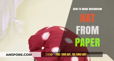 Crafting a Whimsical Mushroom Hat: Easy DIY Paper Tutorial