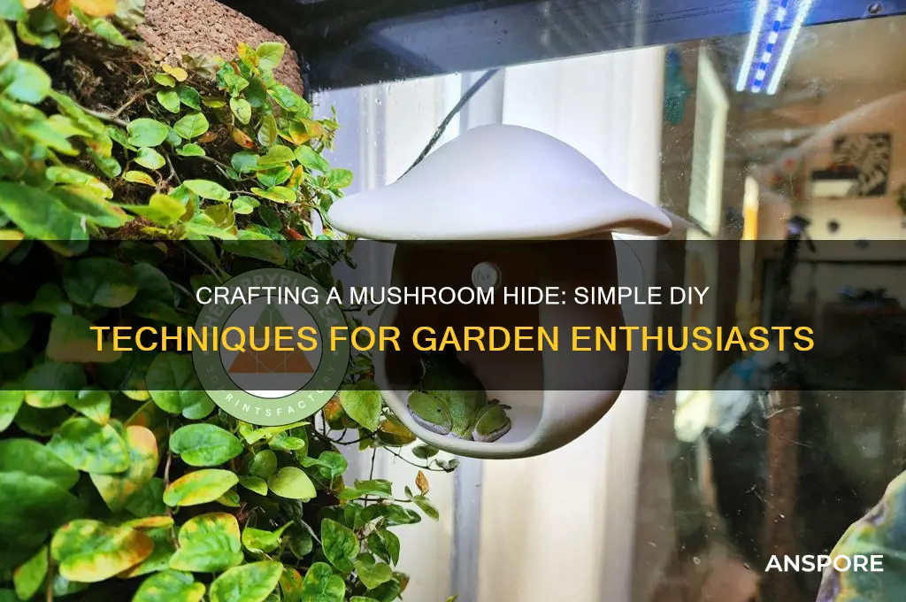 how to make mushroom hide