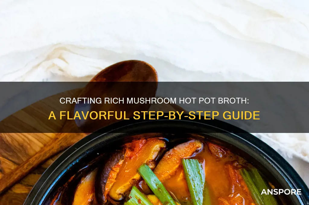 how to make mushroom hot pot broth