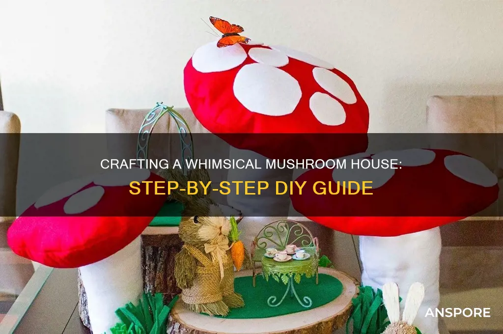how to make mushroom house