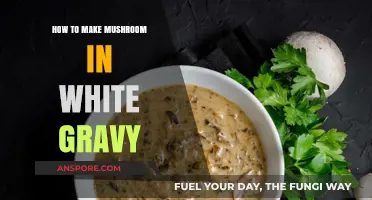 Creamy Mushroom White Gravy: Easy Recipe for Rich, Savory Delight