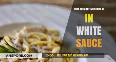 Creamy Mushroom Delight: Mastering White Sauce in Simple Steps