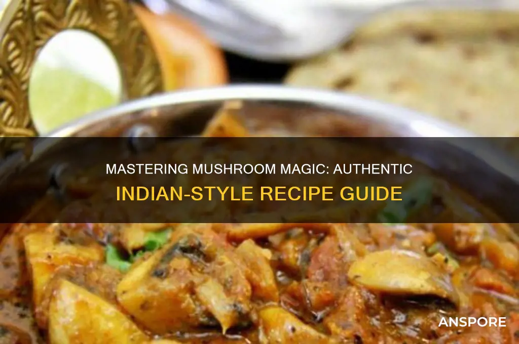 how to make mushroom indian style