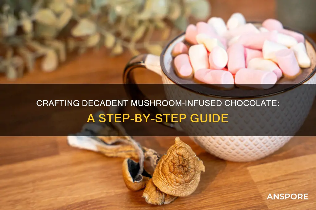 how to make mushroom infused chocolate