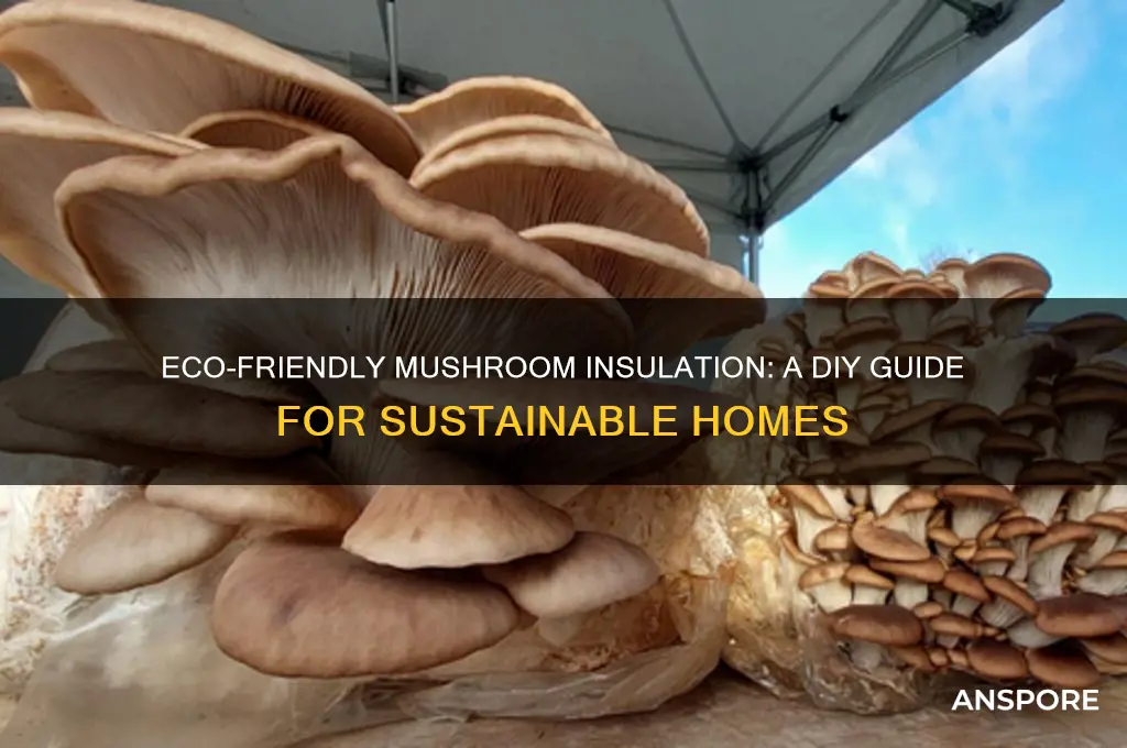how to make mushroom insulation