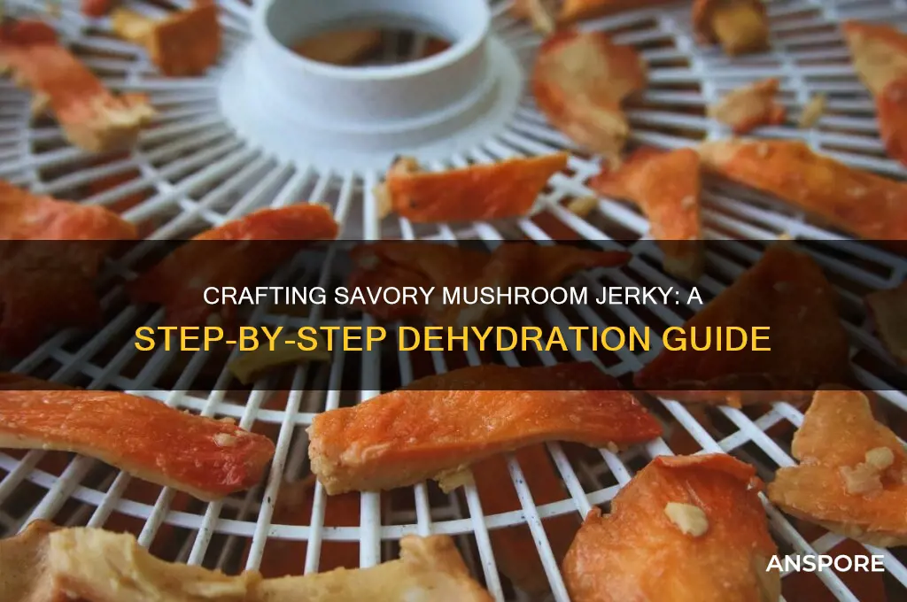 how to make mushroom jerkey